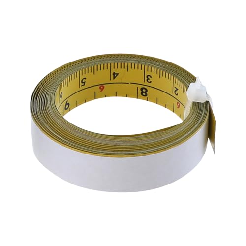 KEXIAO Selbstklebendes Maßband aus Stahl, zum Abziehen und Aufkleben, Standard/metrisches Maßband-Lineal für Werkbänke, Zeichentische KEXIAO Selbstklebendes Maßband aus Stahl, zum Abziehen und Aufkleben, Standard/metrisches Maßband-Lineal für Werkbänke, Zeichentische von KEXIAO