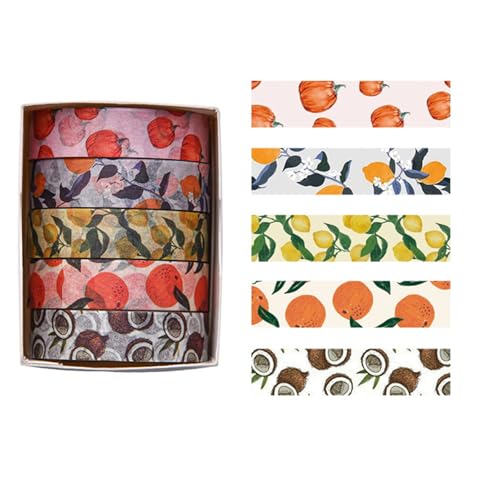 KEXIAO Washis-Klebeband mit Wald-Motiv, dekoratives Klebeband, Hand-Kontape, Künstler-Klebeband für Scrapbooking, Dekoration KEXIAO Washis-Klebeband mit Wald-Motiv, dekoratives Klebeband, Hand-Kontape, Künstler-Klebeband für Scrapbooking, Dekoration von KEXIAO