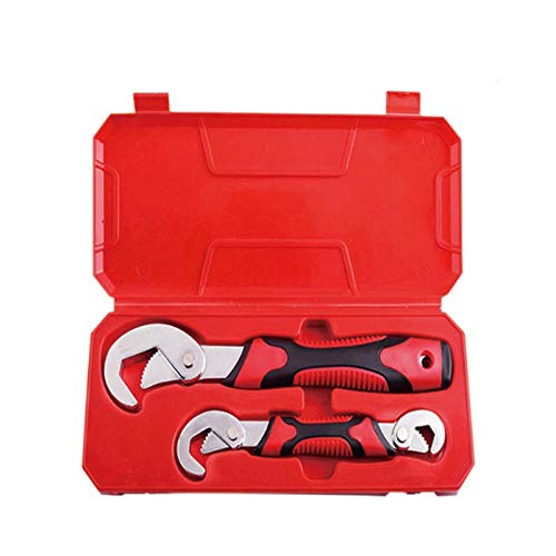 KFXYSM Maulschlüssel Set,Schraubenschlüssel Set Auto-Schlüssel-Set Ratsche Auto Reparieren Hand Tool Kit Schlüssel-Schlüssel Set Universal Socket Spanner Stahl Schraubenschlüssel Werkzeuge(C) von KFXYSM