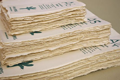 Khadi Paper from India- 4x6 Inch 140lb. (320gsm) Sheets by KHADO von KHADO