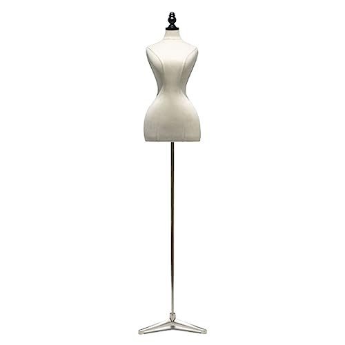 Mehrzweck Hochzeit Kleid Mannequin Einstellbare Puppe Körper Schlanke Taille Mannequin Stehen Weibliche Kleid Form Mannequin Torso Kleidung Display Fenster von KHDONT