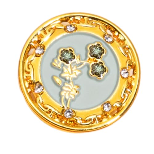 Kleidung Hohl Blumennähknopf Runder Metallknopf Für Männer Frauen Strickjacken Hemdmantel Uniform Hemd Kleid Kleidung Hohl Blumennähknopf Runder Metallknopf Für Männer Frauen Strickjacken Hemdmantel Uniform Hemd Kleid von KHZen