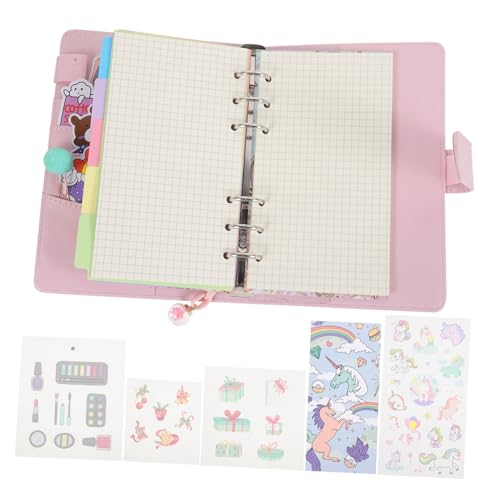 KICHOUSE 1 Set Detailliertes Kontobuch Ordner Notizbuch Notizbücher Notizbuch Scrapbooking Zeitplan Aufzeichnung Notizblock Lose Blätter Scrapbook Lose Blätter Cartoon KICHOUSE 1 Set Detailliertes Kontobuch Ordner Notizbuch Notizbücher Notizbuch Scrapbooking Zeitplan Aufzeichnung Notizblock Lose Blätter Scrapbook Lose Blätter Cartoon von KICHOUSE