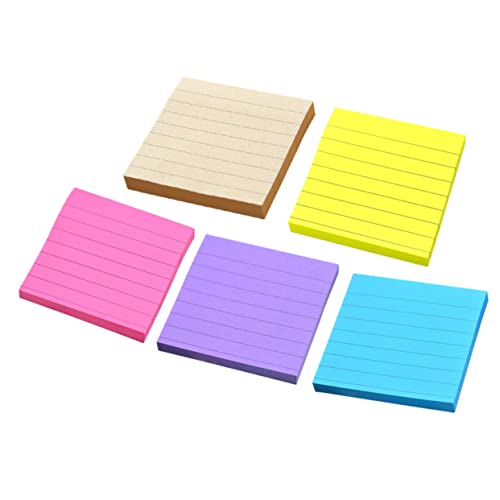 KICHOUSE 1 Set Student Memo Notes Büro Selbstklebende Noten (sortierte Farbe) von KICHOUSE