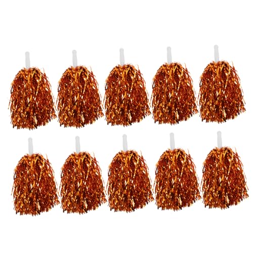 KICHOUSE 10 Stück Blumenball Cheer Pompom Requisiten Zarter Jubel Pompom Cheerleader Requisite Cheerleader Pompons Jubel Pompons Jubel Pompons Pompons Für Den Täglichen Sport Sport von KICHOUSE