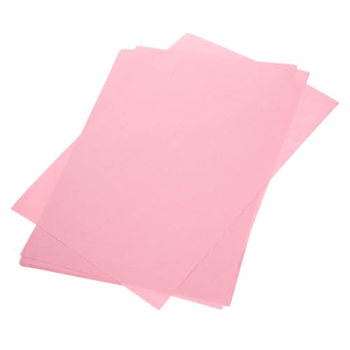 KICHOUSE 100 Blatt Zeichenpapier für Drucker Kartenpapier dickes Druckpapier dekoratives Kopierpapier A4-Bastelpapier letter paper scrapbook paper Papier A4 bedruckbares A4-Papier Rosa von KICHOUSE