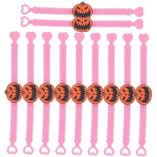 KICHOUSE 10St Halloween-Partyzubehör Armband Halloween-Armbänder kinderkostüme halloween kinderkostum halloween costume halloween kinder Cartoon-Armbänder Party-Armbänder Partygeschenke PVC von KICHOUSE