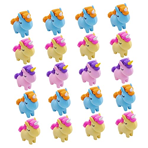 KICHOUSE 20St Radiergummi erasers for für kinder geschenketueten kinder Mini-Cartoon-Radierer Kinderspielzeug praktische Mini-Radierer entzückende Mini-Radierer Plastik von KICHOUSE