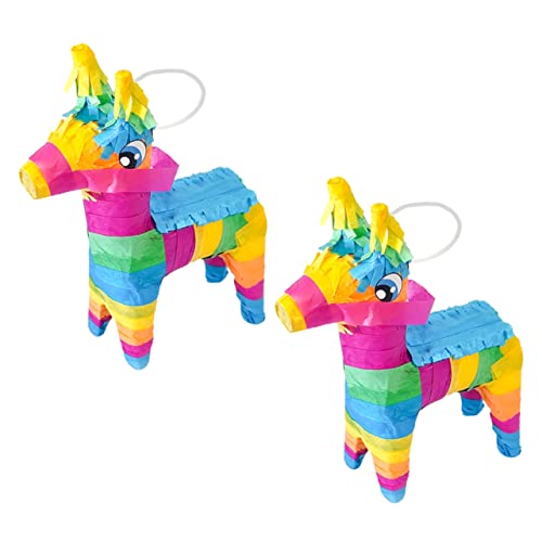 KICHOUSE 2St Piñata tortilleros para las tortillas caliente kinder dekor Spielzeug komfetti Ornament Fotogeschenke handgefertigte Pinata aus Papier Miniatur Süssigkeit Mexiko Partybedarf von KICHOUSE