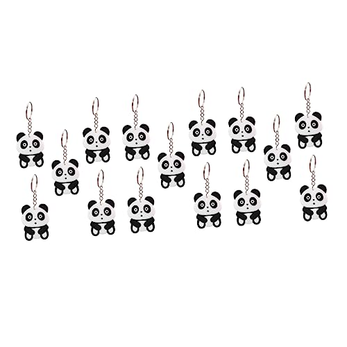 KICHOUSE 30 Stück Panda Schlüsselanhänger Sportliche Treffen Souvenirs Cartoon Schlüsselanhänger Tasche Hängende Verzierung Spiele Kleine Souvenirs Panda Geschenke Für Frauen von KICHOUSE