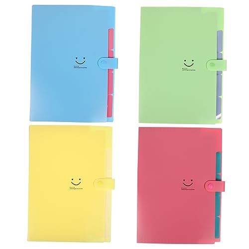 KICHOUSE 4 Stück Organ Clip File Paket Dateiordner Brief Akkordeon Ordner Binder Organizer Expander Fächermappe Größe Dokumente Ordner Schreibtischtaschen Akkordeon Ordner Bunt Kunststoff KICHOUSE 4 Stück Organ Clip File Paket Dateiordner Brief Akkordeon Ordner Binder Organizer Expander Fächermappe Größe Dokumente Ordner Schreibtischtaschen Akkordeon Ordner Bunt Kunststoff von KICHOUSE