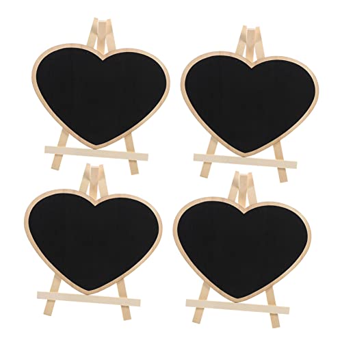 KICHOUSE 4 Stück Zeichenbrett aus Holz Kreidetafel Schild stehendes Brett Planke für Bretter Tafelzeichen Tafelschilder klein Kreidetafel-Schild Tafel schreiben hölzern KICHOUSE 4 Stück Zeichenbrett aus Holz Kreidetafel Schild stehendes Brett Planke für Bretter Tafelzeichen Tafelschilder klein Kreidetafel-Schild Tafel schreiben hölzern von KICHOUSE