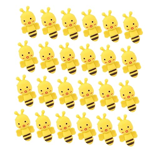 KICHOUSE 48 Stück Bienen Radiergummi Duftende Radiergummis Form Radiergummi Kinder Spielzeug Für Kinder Kinderspielzeug Kinderbedarf Kidcraft Spielset Mikro Spielzeug Kinder von KICHOUSE