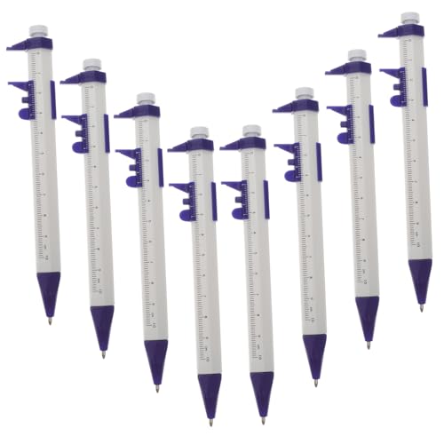 KICHOUSE 8st Caliper Kugelschreiber Technischer Stift Multifunktionsstift Kugelschreiber Mit Taschenlehre Stiftwerkzeug Messschieber Kugelschreiber Schreibstift Für Schüler Plastik von KICHOUSE