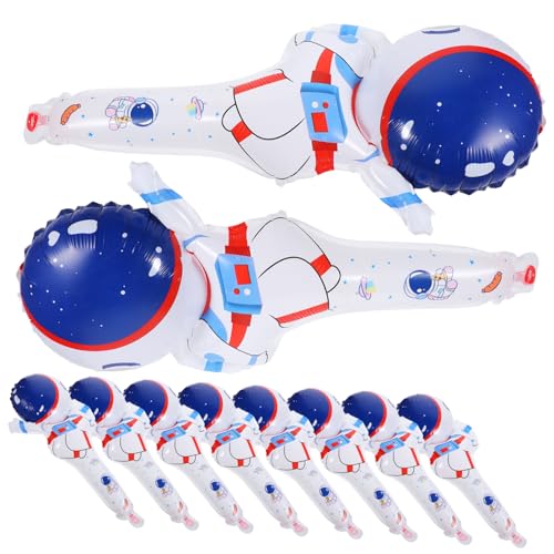 KICHOUSE Cartoon Astronautenballon Ballonornament Astronautenballon Aufblasbarer Astronauten Tischdekoration mit Astronautenballons Ballon zur Dekoration Spielzeug Aluminiumfolienballon von KICHOUSE