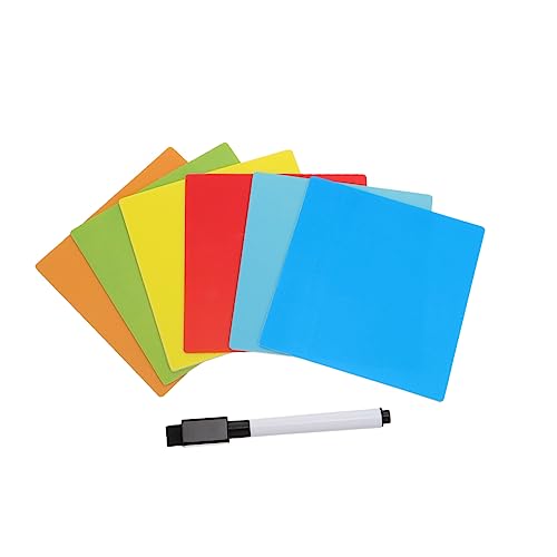 KICHOUSE Haftnotizen trocken abwischen Mini-Notizblock Indexaufkleber Flaggenaufkleber sticky notes book büromaterial bürogadges selbstklebende Notizblöcke Nachrichtenaufkleber das Haustier von KICHOUSE