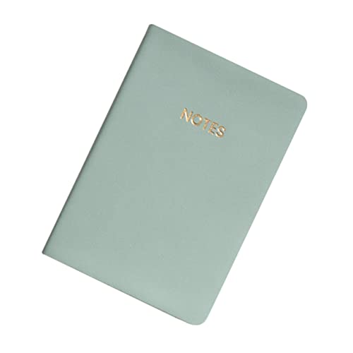 KICHOUSE Kreativer A6 Notizblock Pu Cover Diary Planer Paper Memo Pad Stationerie Notizblock von KICHOUSE