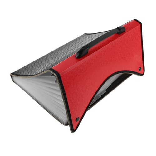 KICHOUSE Mehrstufiger Ordner Aktenordner Aktenordnerhalter Office Aktenordner Aktenordner Mit Taschen Aktenordnertasche Erweiterbarer Aktenordner Erweiterbarer Aktenordner Roter KICHOUSE Mehrstufiger Ordner Aktenordner Aktenordnerhalter Office Aktenordner Aktenordner Mit Taschen Aktenordnertasche Erweiterbarer Aktenordner Erweiterbarer Aktenordner Roter von KICHOUSE