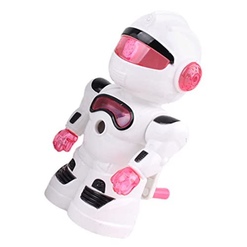 KICHOUSE Roboter-Bleistiftspitzer Kinder Robotik Kinder Roboter Schüler manuelle kleine handspitzer beginner schulanfänger Mini-Anspitzer für Bleistifte Schüler Abs rot von KICHOUSE