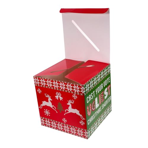 KICHOUSE Wahlurne, Tombola-box, Wahlparty-box, Spendenbox, Wahlurne, Tombola-box, Tombola-ticket-behälter, Tombola-ticket-sparbüchse, Weihnachtsfeier-dekoration von KICHOUSE