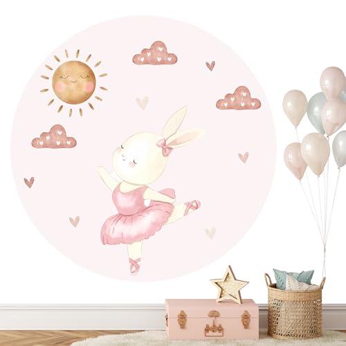 KIDSMOOD - Wandsticker für Kinder- & Babyzimmer Wanddeko für Mädchen & Jungen Aquarell XXL Wandtatoo als Deko für Kinderzimmer Ideale Geschenke für Kinder und Babys [100 cm] von KIDSMOOD