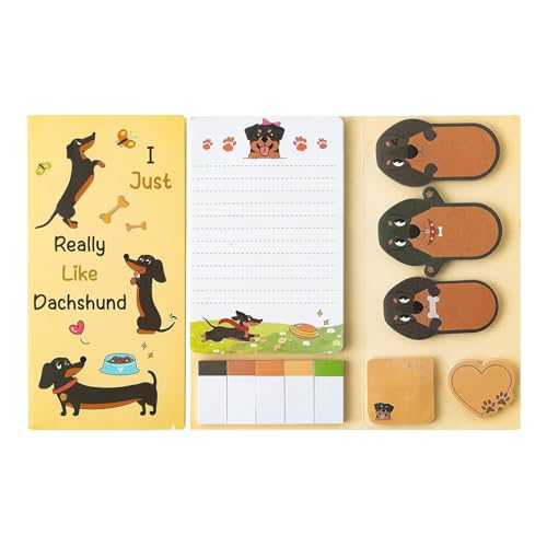 KIIFENG Notizpapier 800 Blatt Haftnotizen Cartoon Notiz Papier Selbstklebend Notiz Papier Sticky Index Tabs Buch Seitenmarkierung für Büro Schule von KIIFENG