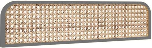 KIJyfgTR Trennwände for Essbereiche, Schmiedeeisen, Trennwand for Restauranttische, Sichtschutz, dekorative Schreibtischteiler(Black,23.6x11.8in) von KIJyfgTR