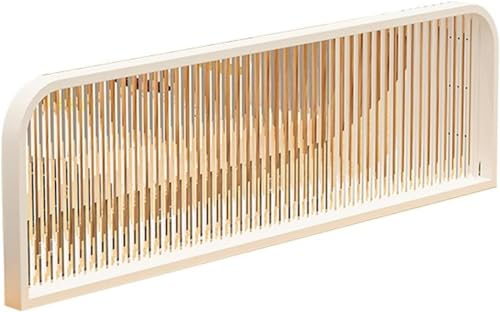 KIJyfgTR Trennwände for Essbereiche, angehobener Hot Pot Aisle Countertop Desk Divider, 30 cm niedriger Zaun(White-a,30x110cm) von KIJyfgTR