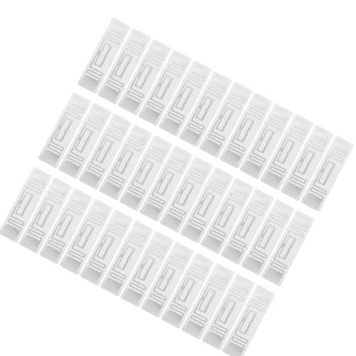 100pcs UHF -Labels UR108 CHIP 860-960MHz Wiederverwendbares Elektronisches Tag für Asset Management, Lager und RY Control - 73x20mm von KIMISS