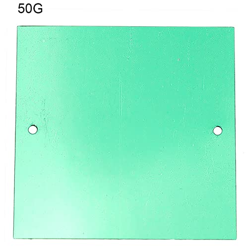 60 Stück Pailletten, 50 G PVC-Marine-Pailletten für Hochzeitsdekoration, Kleidung, 50 X 50 Mm Flache Pailletten, Lose Kunst-, Bastel- und Nähzubehör, Pailletten, von KIMISS