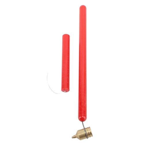 KIMISS Fluid Writer-Farbstift: Feinlinien-Malapplikator für Stoff, Holz, Metall und Leinwand (Rote 0,7-mm-Stiftspitze) von KIMISS