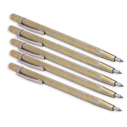 KIMISS Hochwertiger Diamant-Keramik-Gravierstift, Anreißstift aus Legierung für Fliesen und Glas, Ideal Zum Ätzen und Schnitzen von KIMISS