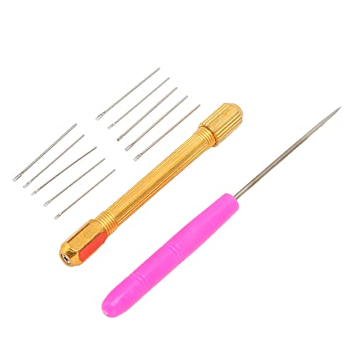 KIMISS Inhaber von Puppenhaarwurzeln - 10 Prozent Nadeln, Legierungsgriff, Awl - Essentielle Puppenhaar Wiederherstellungswerkzeuge und Zubehör KIMISS Inhaber von Puppenhaarwurzeln - 10 Prozent Nadeln, Legierungsgriff, Awl - Essentielle Puppenhaar Wiederherstellungswerkzeuge und Zubehör von KIMISS