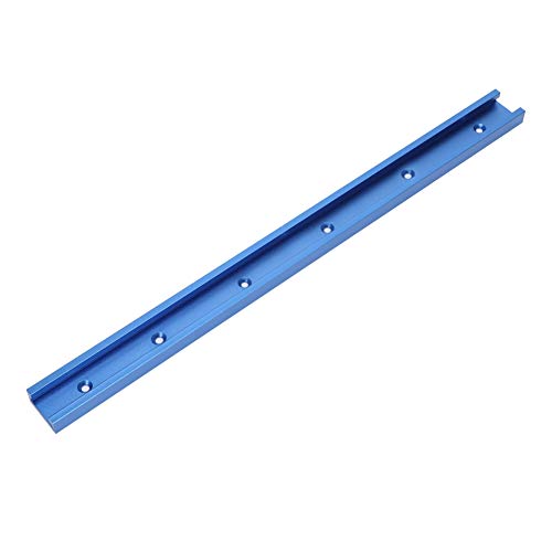 T-Schiene T-Nut-Gehrung T-Schienen Holzbearbeitung Blaue Aluminiumlegierung Aluminium-T-Schiene T-Nut-Gehrungsschiene Jig-Werkzeuge für Holzbearbeitungs-Frästisch (1000 mm) ((Eine 1000-mm-Rutsche von KIMISS