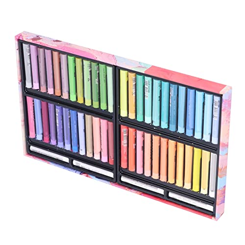 Ultraweiches Ölpastell-Set mit 48 Farben, Ungiftig und Leicht zu Vermischen, Künstlerbedarf, Zeichenstifte Zum Skizzieren, Kolorieren, Kunst, Professionelle Künstler (8948MK) von KIMISS