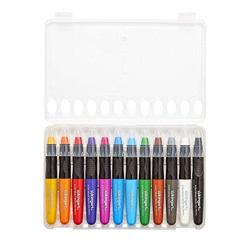 KINGART Stick Gel Crayons, Primary 12 Piece von KINGART