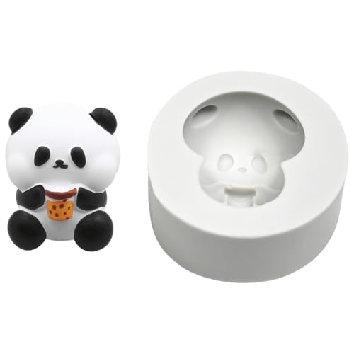 Silikonpanda Form Formen Traditionelle Chinesische Dessert Formen Kerzenständer Silikontextur Backzubehör von KINSPON