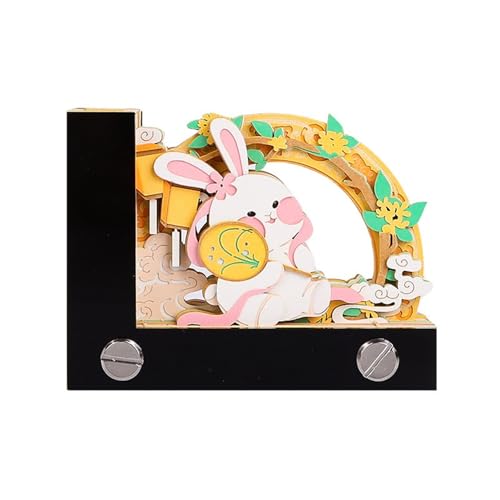 3D Calendar 2025, Rabbit Time Piece Calendar 2025, 3D Sticky Notes Tear Away Calendar, Art Calendar Paper Carving Gift Present, for School Home Office (Rabbit) von KIRVCN