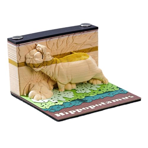 3D Calendar 2025, River Maria Time Piece Calendar 2025, 3D Sticky Notes Tear Away Calendar, Art Calendar Paper Carving Gift Present, for School Home Office (River Maria) von KIRVCN