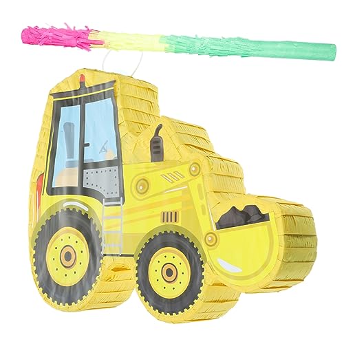 KITANDOVE 1 Set Bagger-piñata, Bau-piñata, Bau-lkw-piñata-partyzubehör von KITANDOVE