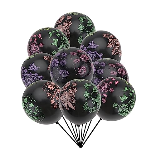 KITANDOVE 100St Ballon balloonie -balloonie deckenverkleidung balloons Dekorationselemente party dekoration luftbalons leuchtende Dekorationen Party-Layout-Requisiten Emulsion von KITANDOVE