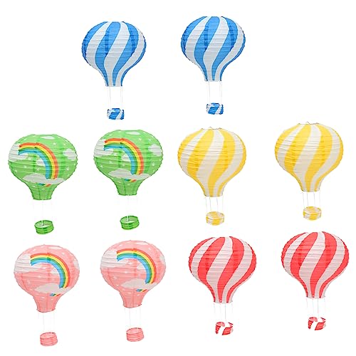 KITANDOVE 10St Heiß - Japanische hängende Papierlaterne Papierballon decoratiuni craciun dekoration weihnachten Hängende Dekorationen für Papierlaternen Heiß hängen von KITANDOVE