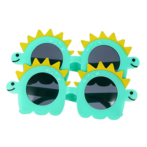 KITANDOVE 2 Stück Dinosaurier Brille Party Brille Foto Requisite Lustiger Brillenrahmen Lustige Party Brille Neuartige Brille Photobooth Requisiten Brille Niedliche Sonnenbrille von KITANDOVE