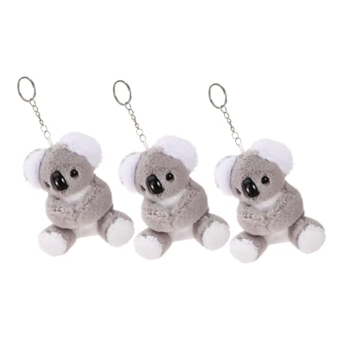 KITANDOVE Niedlicher Koala-Schlüsselanhänger aus Plüsch für Mädchen lustiger und vielseitiger Schlüsselanhänger Tier-Charm von KITANDOVE