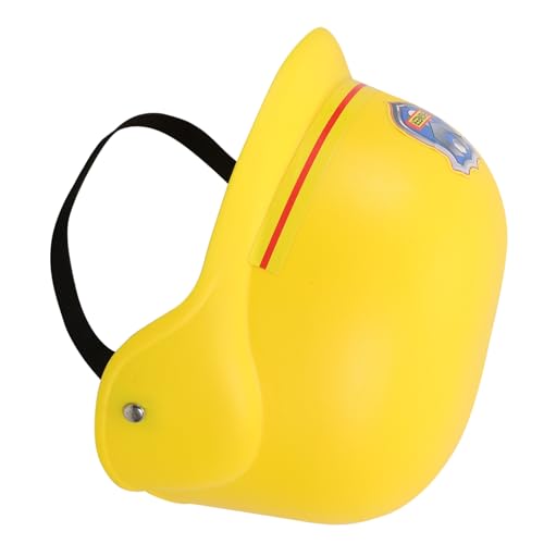 KITANDOVE Bauhelm Für Jungen Und Mädchen Spielzeug Echter Arbeiterhelm Rollenspiel Gelber Kunststoffhut Für Jungen Und Mädchen von KITANDOVE