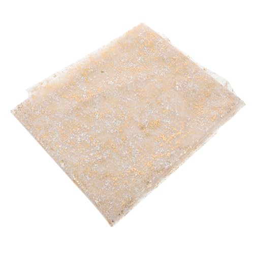 KITANDOVE Glitzer-tischdecke Goldläufer Für Tisch Goldfarbener Tischläufer Mit Pailletten Tischdeko Für Die Hochzeit Tischläufer Für Die Babyparty Mesh-tischläufer Polyester Golden von KITANDOVE