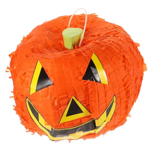 KITANDOVE Halloween-Dekorationen Kürbisse aus Papier gefertigtes Kürbis-Piñata-Spielzeug befüllbarer Leckerli-Behälter Outdoor-Spielzeug für Jungen und Mädchen einzigartige Party-Dekoration von KITANDOVE