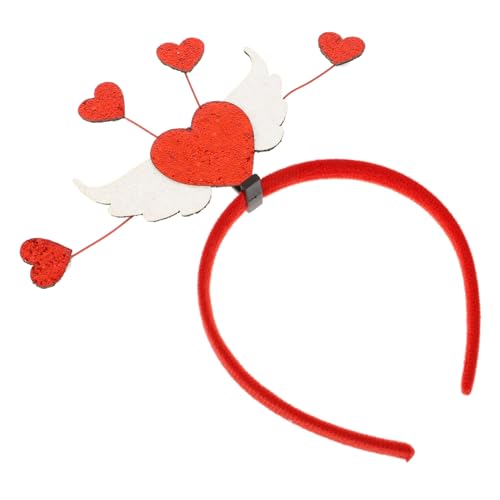 KITANDOVE Liebe Stirnband Stirnband-stütze Festival-haarband Zarte Haarreifen Haarband Zum Valentinstag Hochzeits-haarband Romantischer Kopfschmuck Valentinstag-stirnband Gefühlt von KITANDOVE