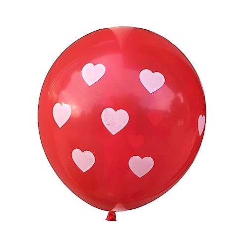 KITANDOVE Packung Mit 36 ​​Valentinsballons Herzförmige Ballons Für Party Vorschlagsballons Hochzeitsballons von KITANDOVE