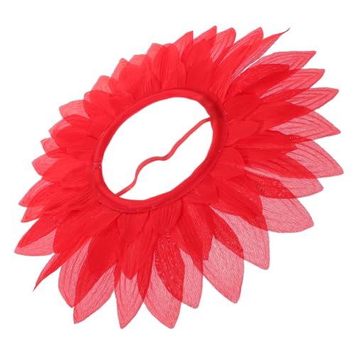 KITANDOVE Blumen-Kopfbedeckung Stirnband in Sonnenblumenform Kostümzubehör für Jungen und Mädchen leicht und bequem von KITANDOVE